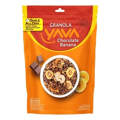 YAVA Granola Chocolate Banana 90g image