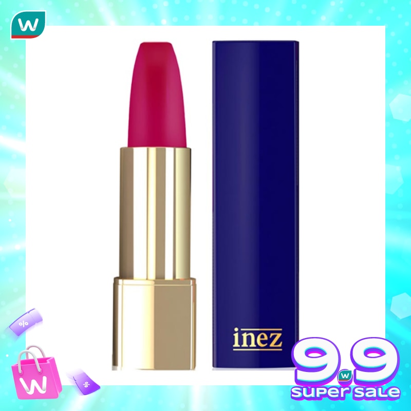 Inez Color Contour Plus Lipstick 12 Wild Fuchsia 3.5ml
