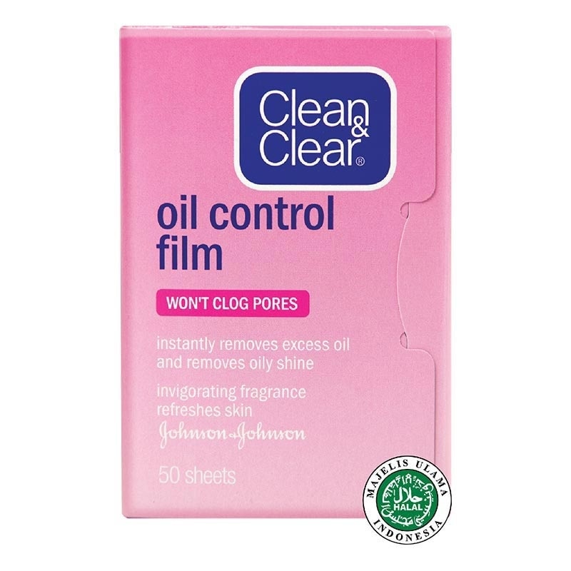 Clear & Clear Foaming Facial Wash 100ml + Oil Control Film Pink 50's