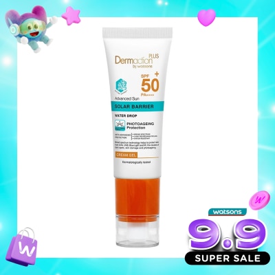 DERMACTION PLUS - Dermaction Plus by Watsons Advanced Sun Solar Barrier Cream Gel SPF50+ PA++++ 40ml image