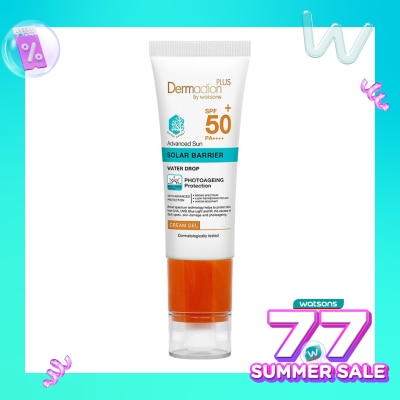 DERMACTION PLUS Dermaction Plus by Watsons Advanced Sun Solar Barrier Cream Gel SPF50+ PA++++ 40ml