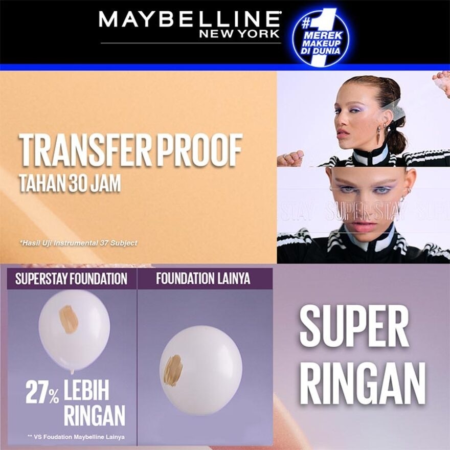 Maybelline Super Stay Lumi-Matte Foundation 120