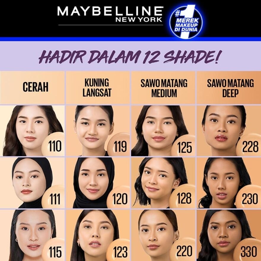 Maybelline Super Stay Lumi-Matte Foundation 120