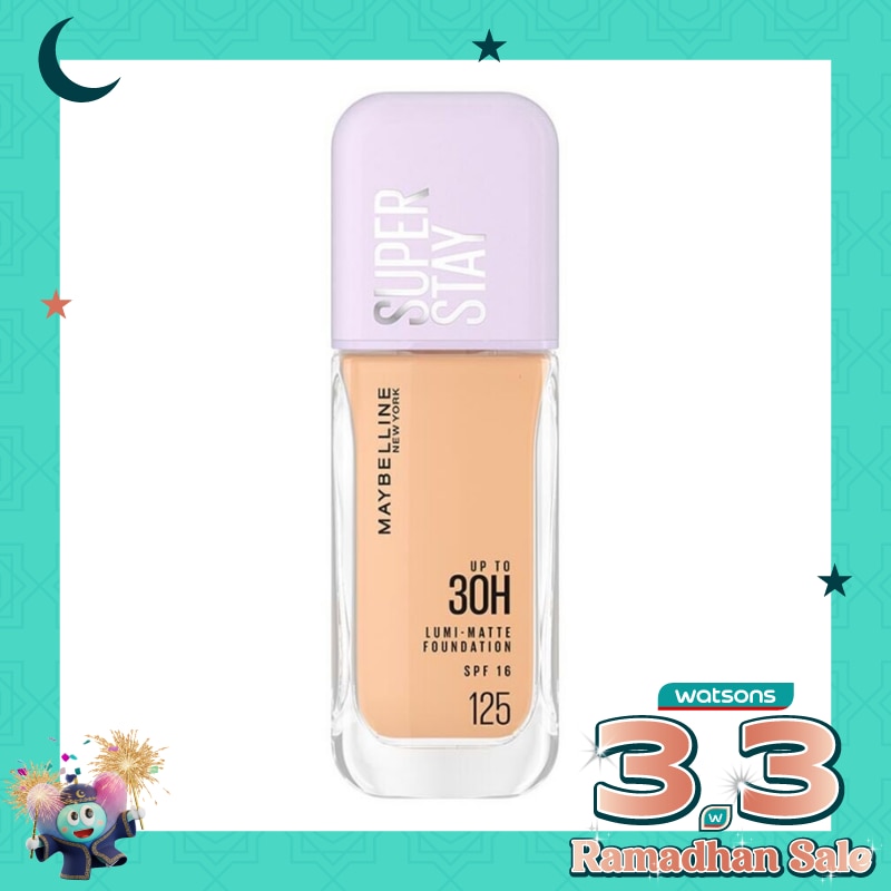 MAYBELLINE Super Stay Lumi-Matte Foundation 125