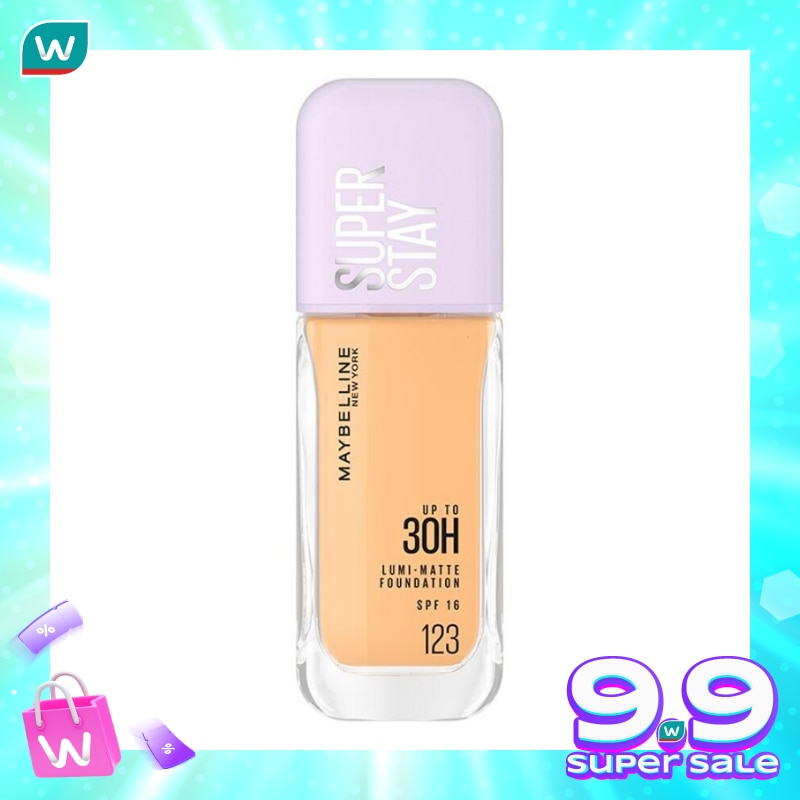 Maybelline Super Stay Lumi-Matte Foundation 123