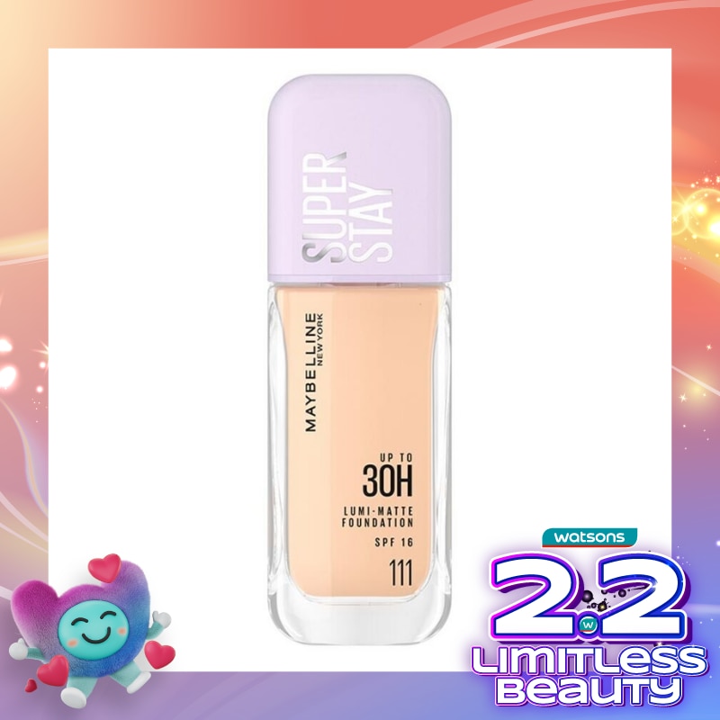Super Stay Lumi-Matte Foundation 111