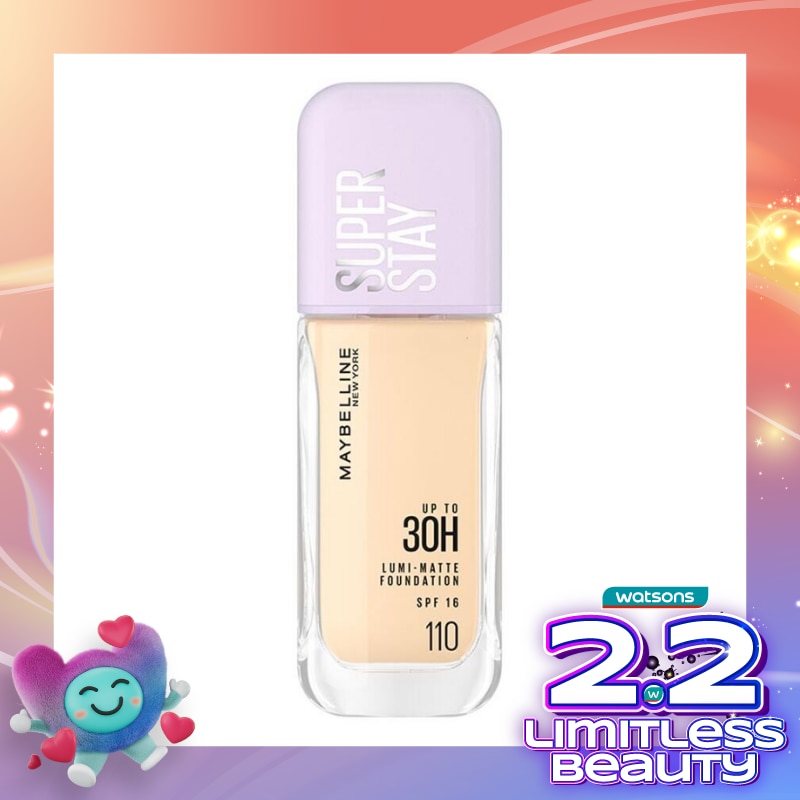 Super Stay Lumi-Matte Foundation 110