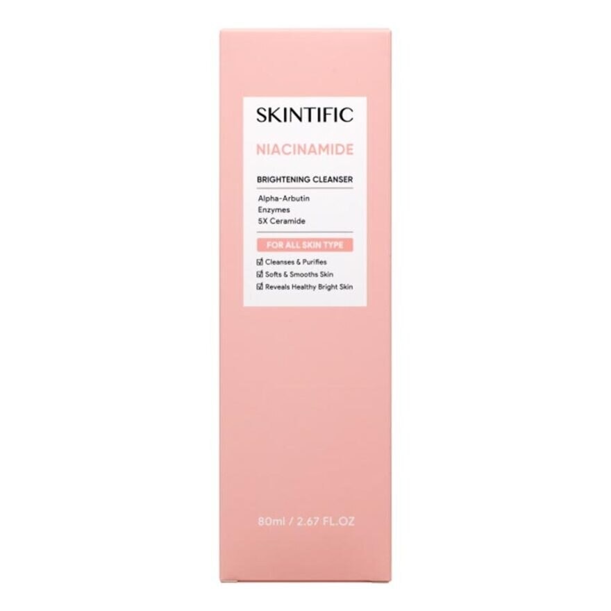 Skintific Niacinamide Brightening Cleanser-80ml