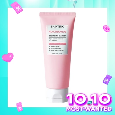 SKINTIFIC Skintific Niacinamide Brightening Cleanser-80ml
