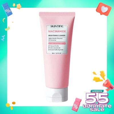 SKINTIFIC Skintific Niacinamide Brightening Cleanser-80ml