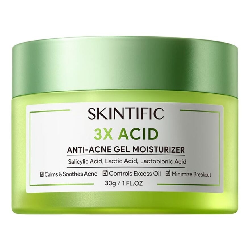 SKINTIFIC 3X A/ACNE CARE GEL MOIST 30GR