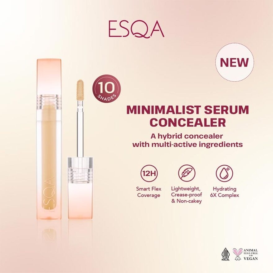 Esqa Minimalist Serum Concealer Custard 4g