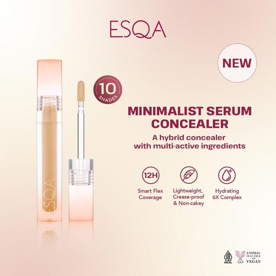 Esqa Minimalist Serum Concealer Caramel 4g