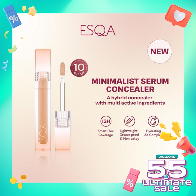 Esqa Minimalist Serum Concealer Biscuit 4g
