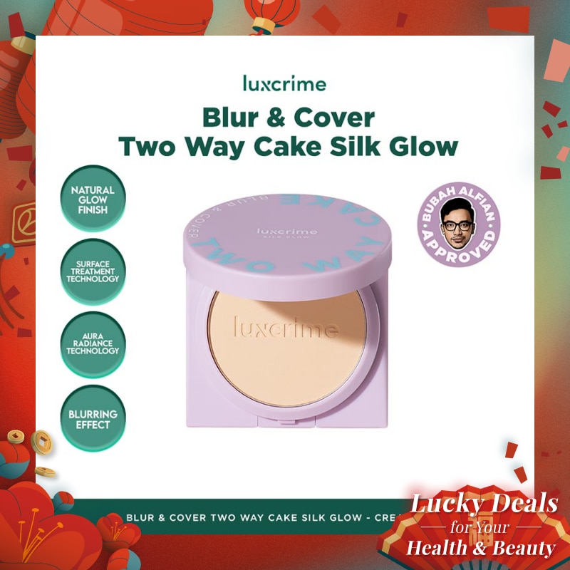 Blur & Cover Two Way Cake : Silk Glow Cream Puff 8.5g