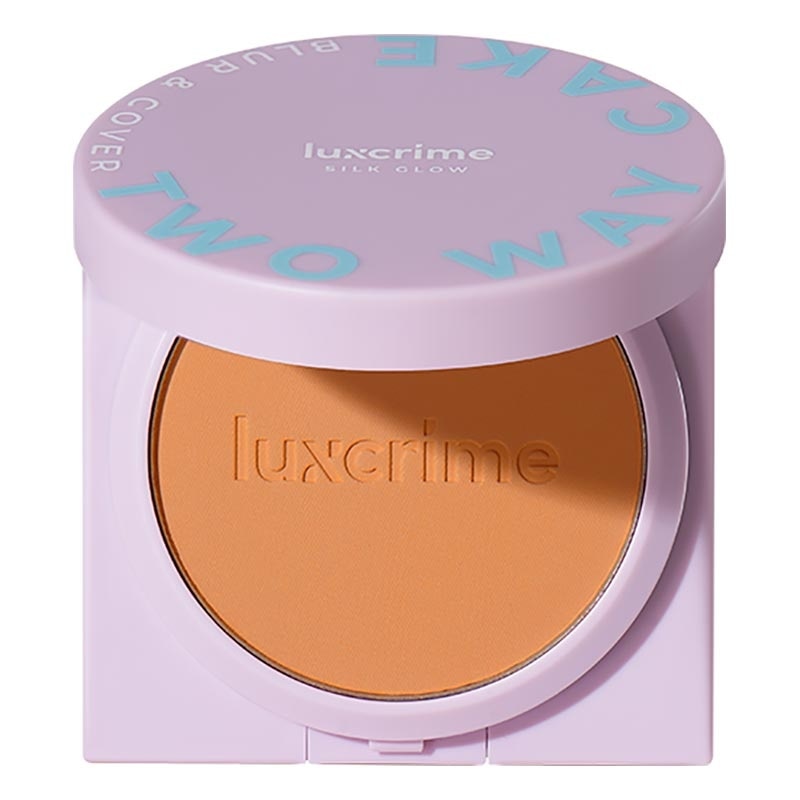 Luxcrime Blur & Cover Two Way Cake : Silk Glow Cinnamon 8.5g