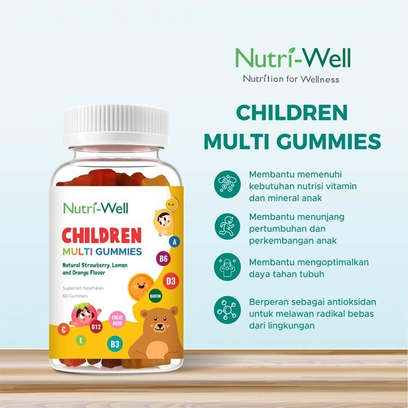 Children Multivitamin Gummies 60'S