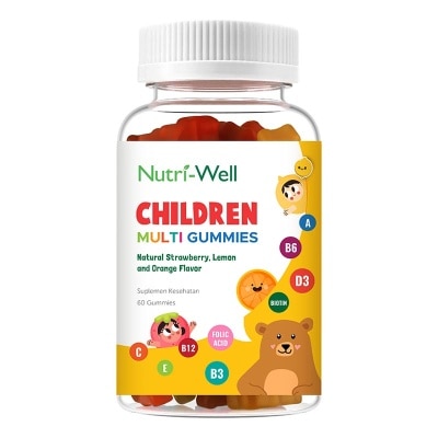 NUTRIWELL Children Multivitamin Gummies 60'S