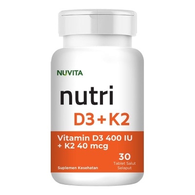 NUVITA Nutri D3+K2 40mcg Tablet 30'S