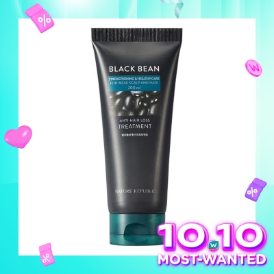 NATURE REPUBLIC Nature Republic Black Bean Anti Hair Loss Treatment 200ml