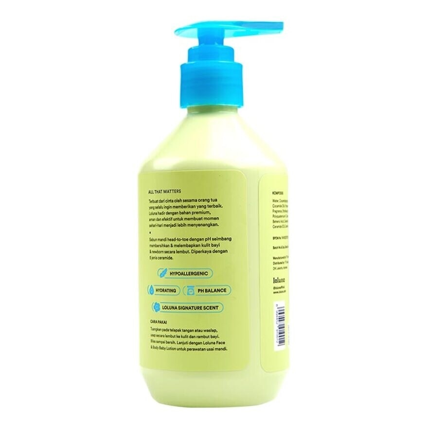 LOLUNA BB HEAD TO TOE WASH 300ML