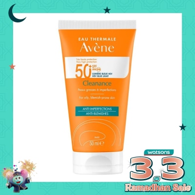 AVENE Eau Thermale Avène Cleanance SPF 50+ PA++++ 50 ml Blue Light Protection 50ml