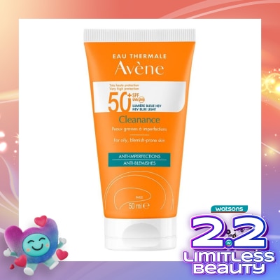 AVENE Eau Thermale Avène Cleanance SPF 50+ PA++++ 50 ml Blue Light Protection 50ml