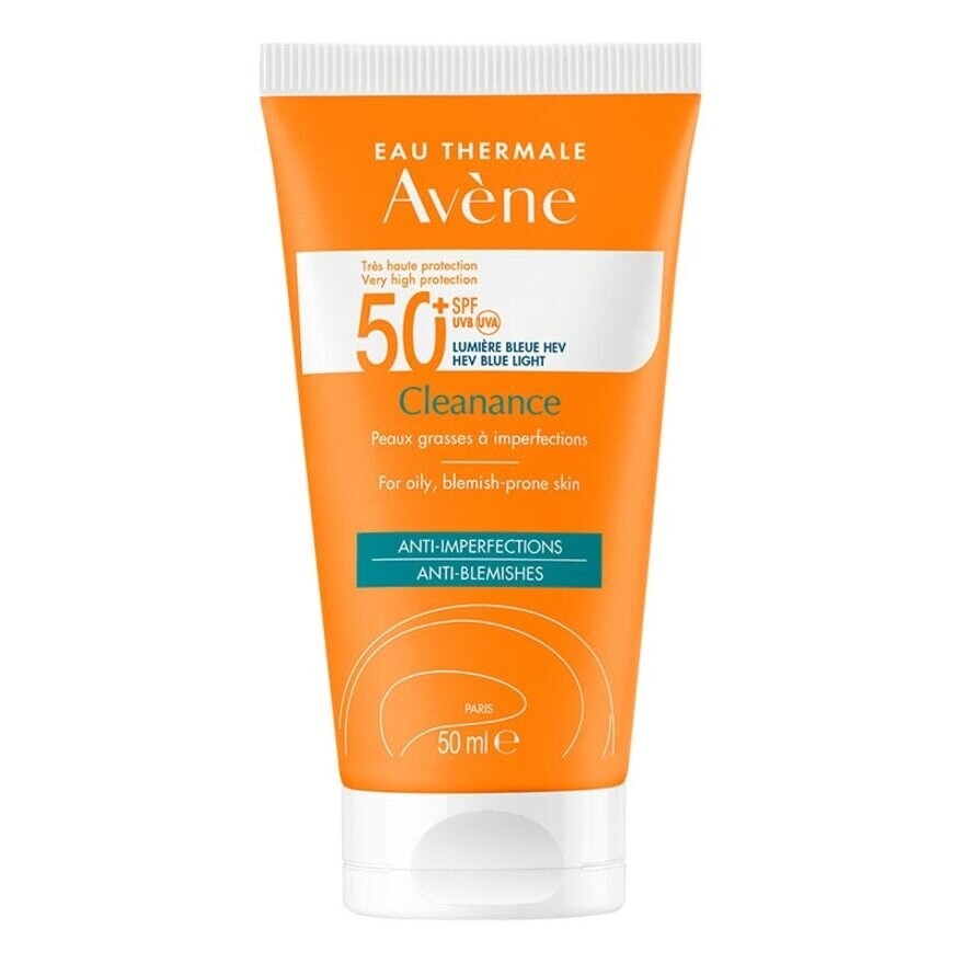 Eau Thermale Avène Cleanance SPF 50+ PA++++ 50 ml Blue Light Protection 50ml