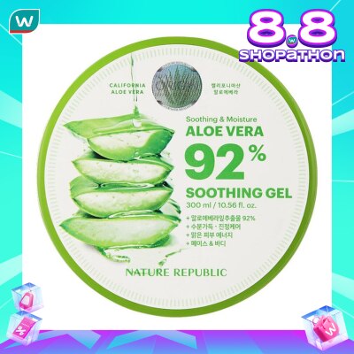 NATURE REPUBLIC Nature Republic Soothing & Moisture Aloe Vera 92% Soothing Gel 300ml