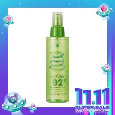 NATURE REPUBLIC Nature Republic Soothing & Moisture Aloe Vera 92% Soothing Gel Mist 155ml