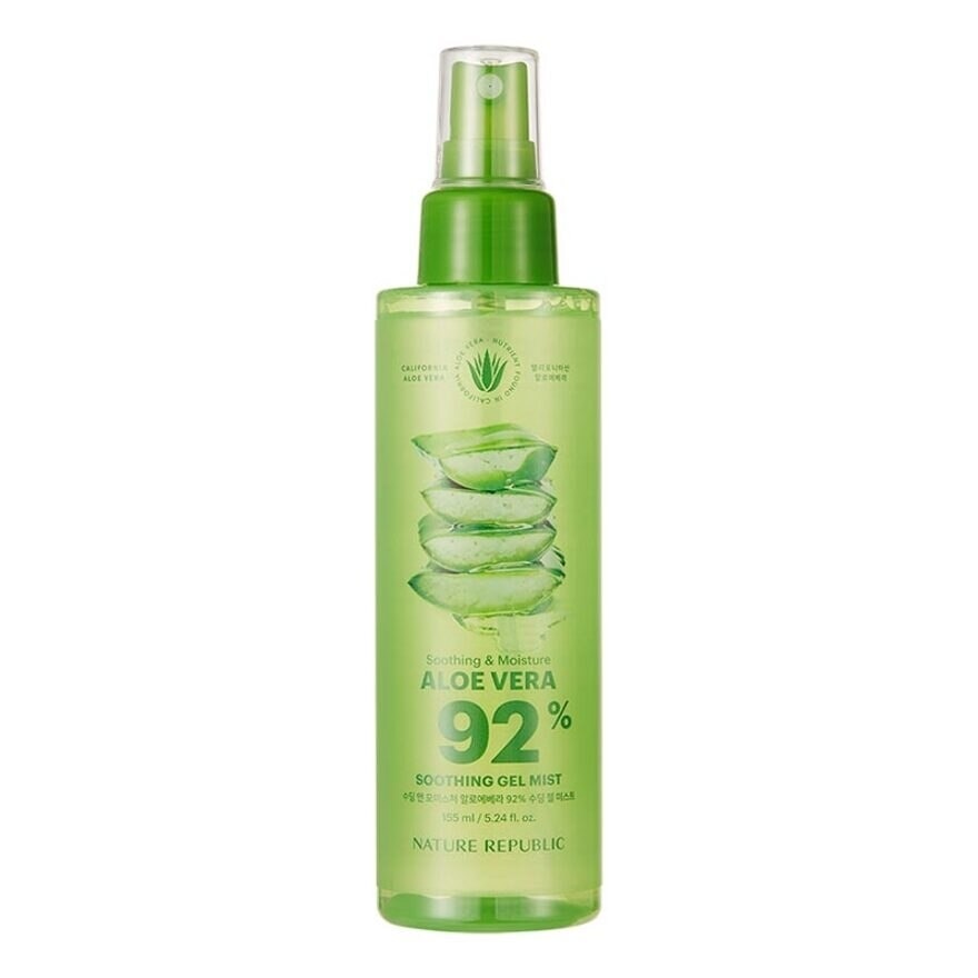 Nature Republic Soothing & Moisture Aloe Vera 92% Soothing Gel Mist 155Ml