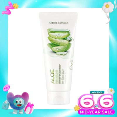 NATURE REPUBLIC - Nature Republic Fresh Herb Aloe Cleansing Foam 170ml