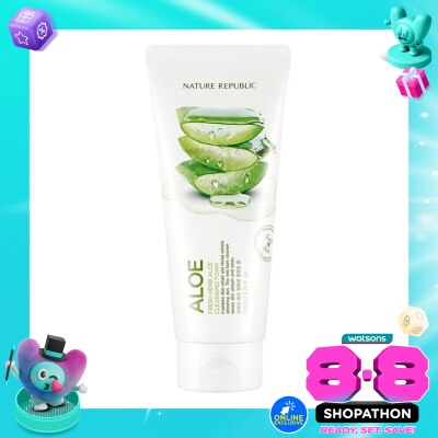 NATURE REPUBLIC - Nature Republic Fresh Herb Aloe Cleansing Foam 170ml image