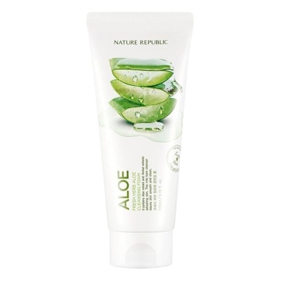 NATURE REPUBLIC Nature Republic Fresh Herb Aloe Cleansing Foam 170ml