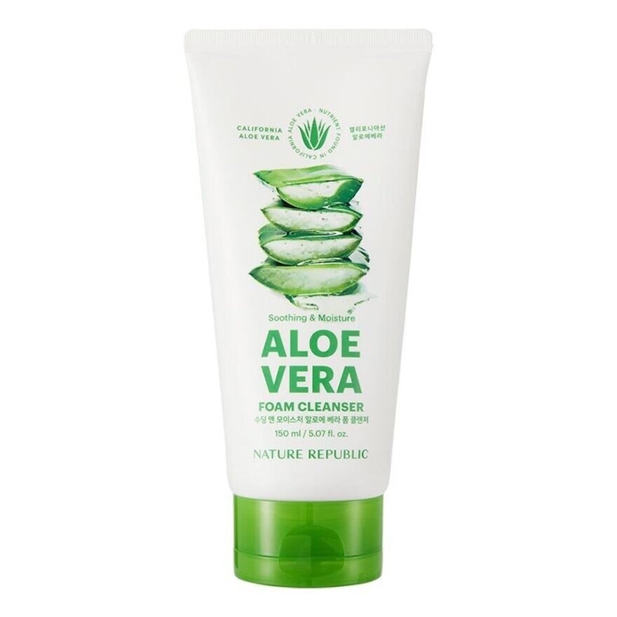 N.REP S&M ALOE VERA FOAM CLEANSER 150ML