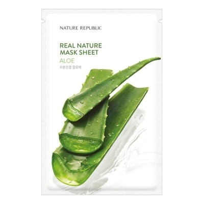 NATURE REPUBLIC Nature Republic Real Nature Aloe Mask Sheet 23ml