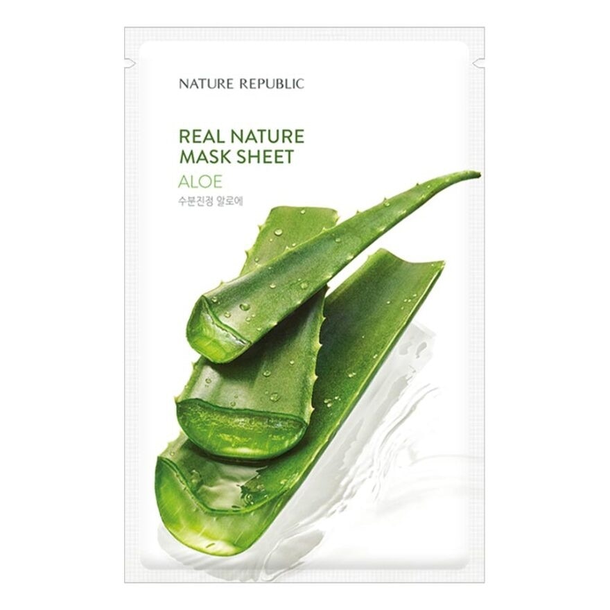 Nature Republic Real Nature Aloe Mask Sheet 23ml