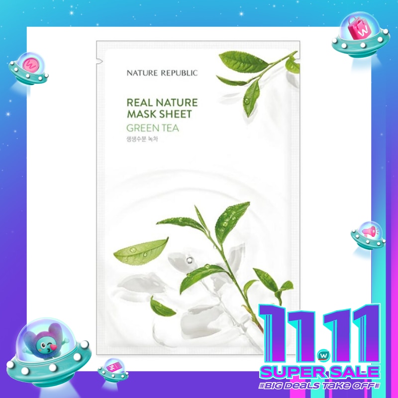N.REP RN GREEN TEA MASK SHEET 23ML