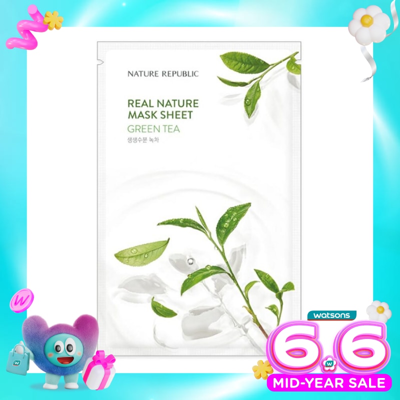 N.REP RN GREEN TEA MASK SHEET 23ML