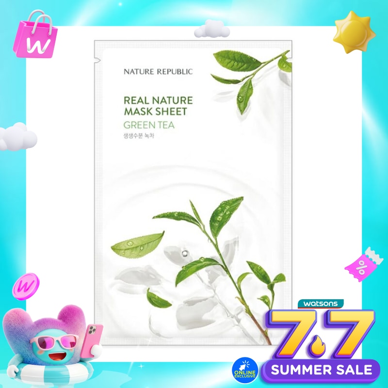 N.REP RN GREEN TEA MASK SHEET 23ML