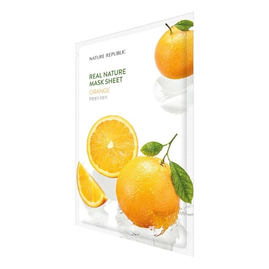 Nature Republic Real Nature Orange Mask Sheet 23ml