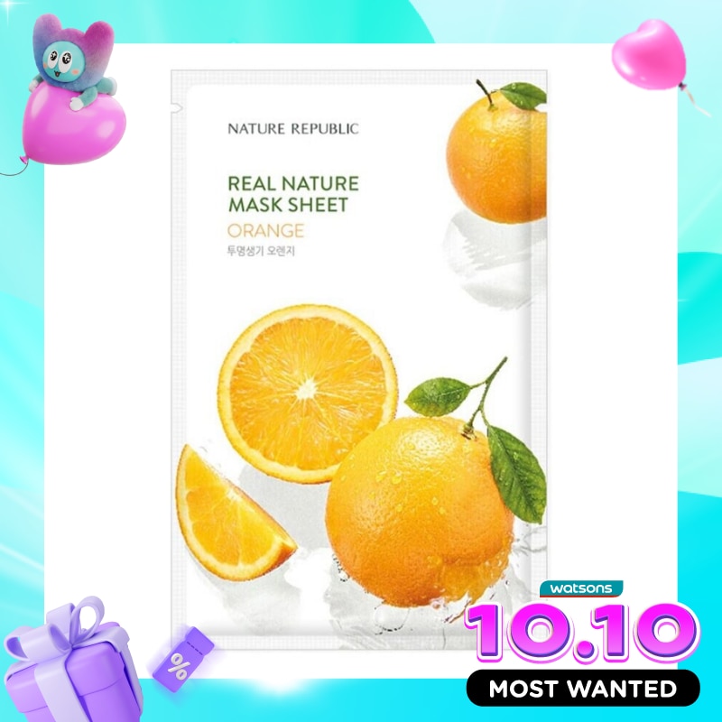 N.REP RN ORANGE MASK SHEET 23ML image