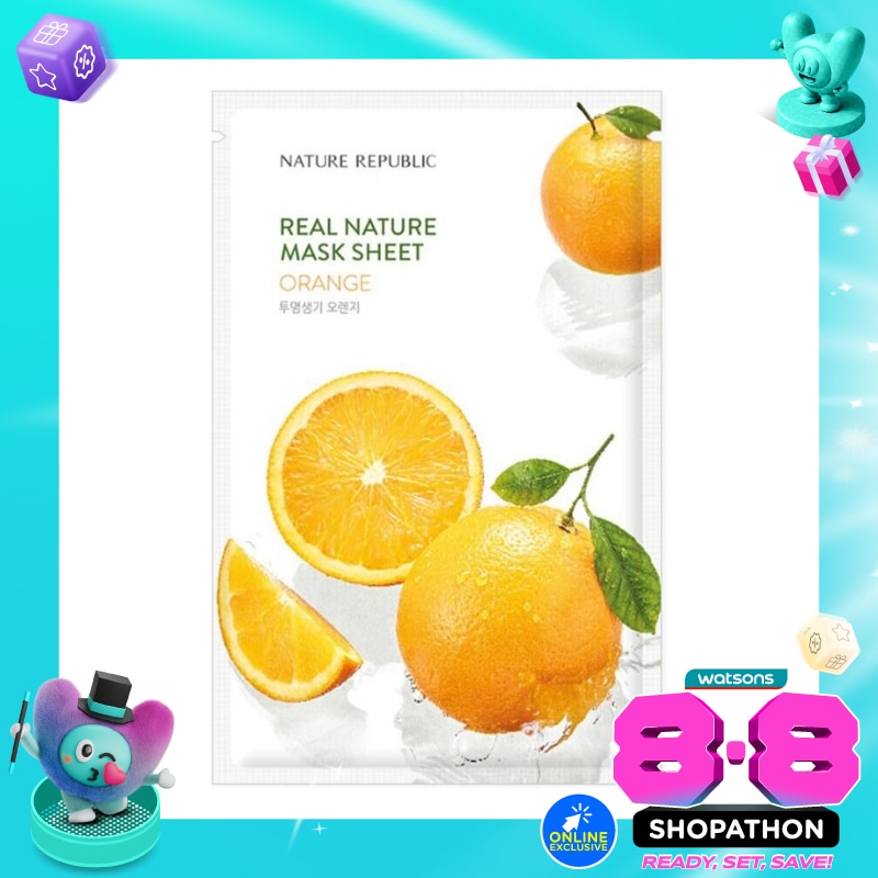 N.REP RN ORANGE MASK SHEET 23ML image