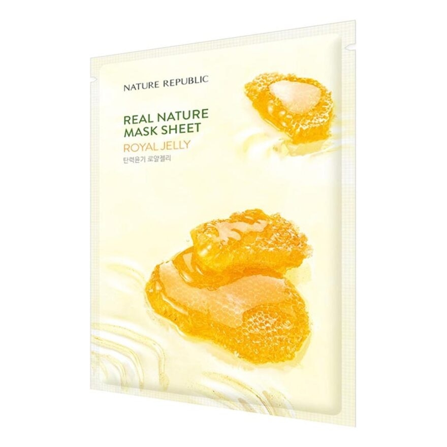 Nature Republic Real Nature Royal Jelly Mask Sheet 23ml