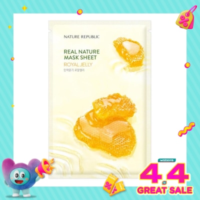 NATURE REPUBLIC - N.REP RN ROYAL JELLY MASK SHEET 23ML