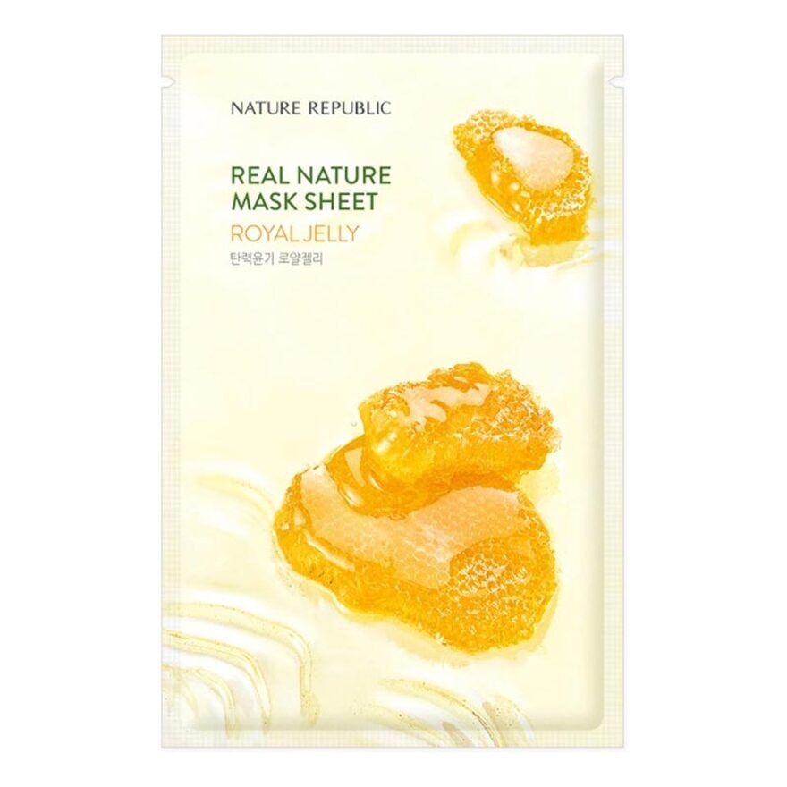 Nature Republic Real Nature Royal Jelly Mask Sheet 23ml