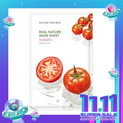 NATURE REPUBLIC Nature Republic Real Nature Tomato Mask Sheet 23ml