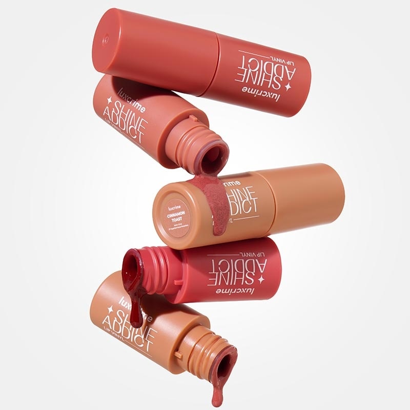 Luxcrime Shine Addict Lip Vinyl Cinnamon Toast 2.5ml