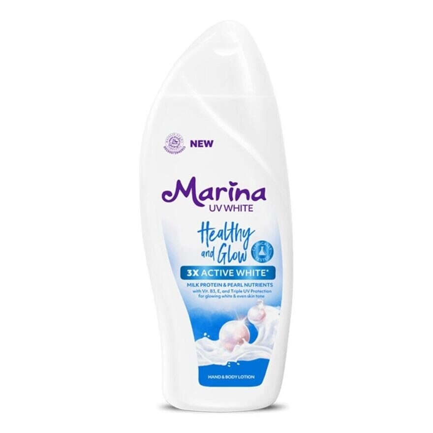 Marina Hand & Body Lotion UV White Healthy & Glow 460ml image