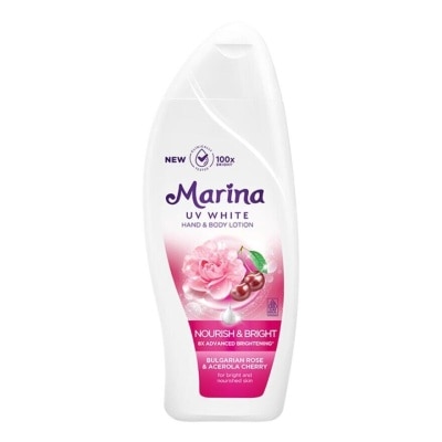 MARINA Marina Hand & Body Lotion UV White Nourish & Bright 460ml